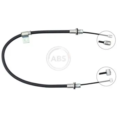 Cable de accionamiento, freno de estacionamiento A.B.S. K19866 Disponible Ahora
